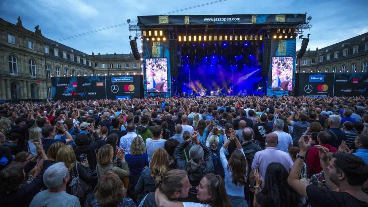 Stuttgart Live-Lenny Kravitz bei den Jazz Open Stuttgart.