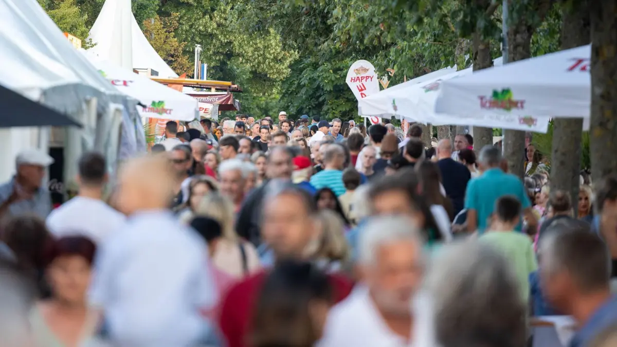 "Schlemmen am See" am unteren See in Böblingen.
Foto: Eibner-Pressefoto/Dennis Duddek