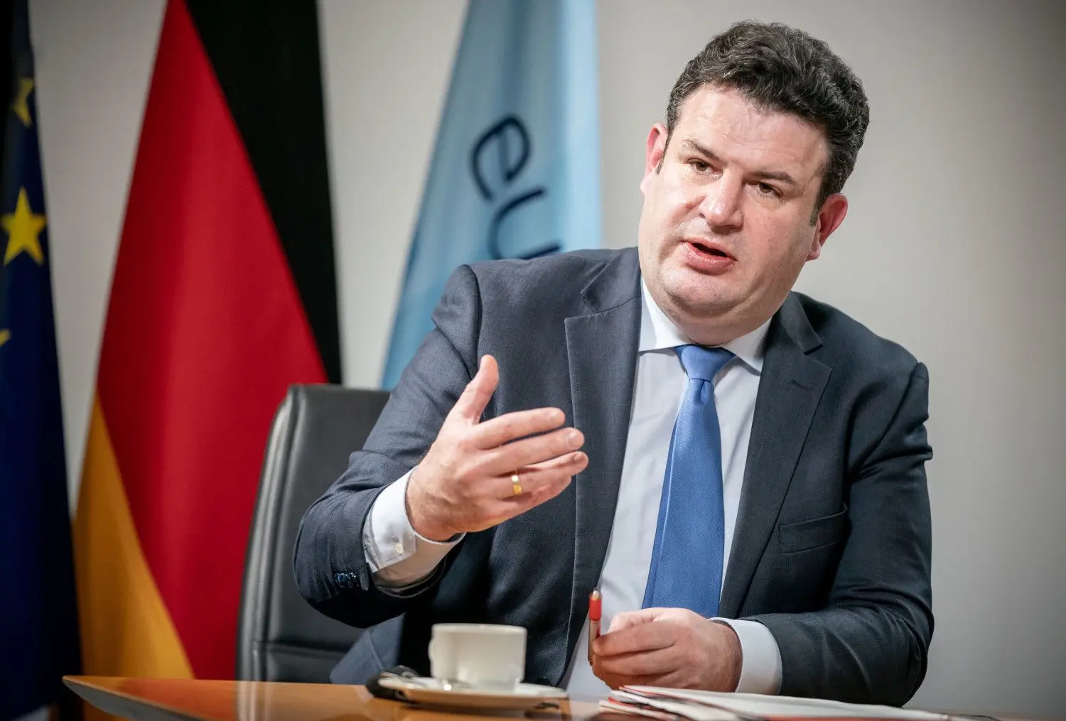 Konnte sich mit seinem Vorstoß für ein Recht auf Homeoffice nicht durchsetzen: Arbeitsminister Hubertus Heil. Er wollte einen Anspruch auf 24 Tage Heimarbeit pro Jahr erreichen.