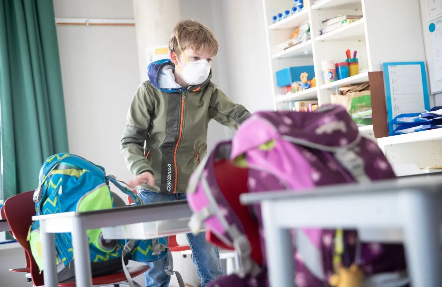 Maske auf, Fenster auf: So sieht der Pandemie-Plan für Schulen in der Realität aus.
