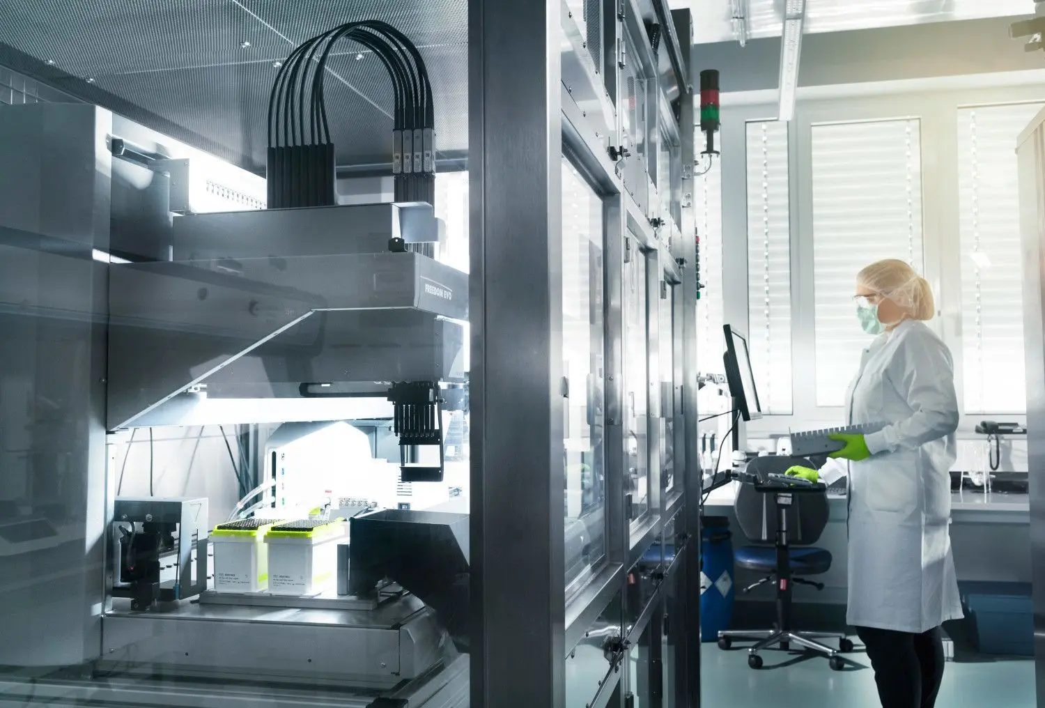 Ein Labor der Firma Biontech. Wie die Impfstoffe verteilt werden sollen, darüber gibt es schon konkrete Vorstellungen.⇥