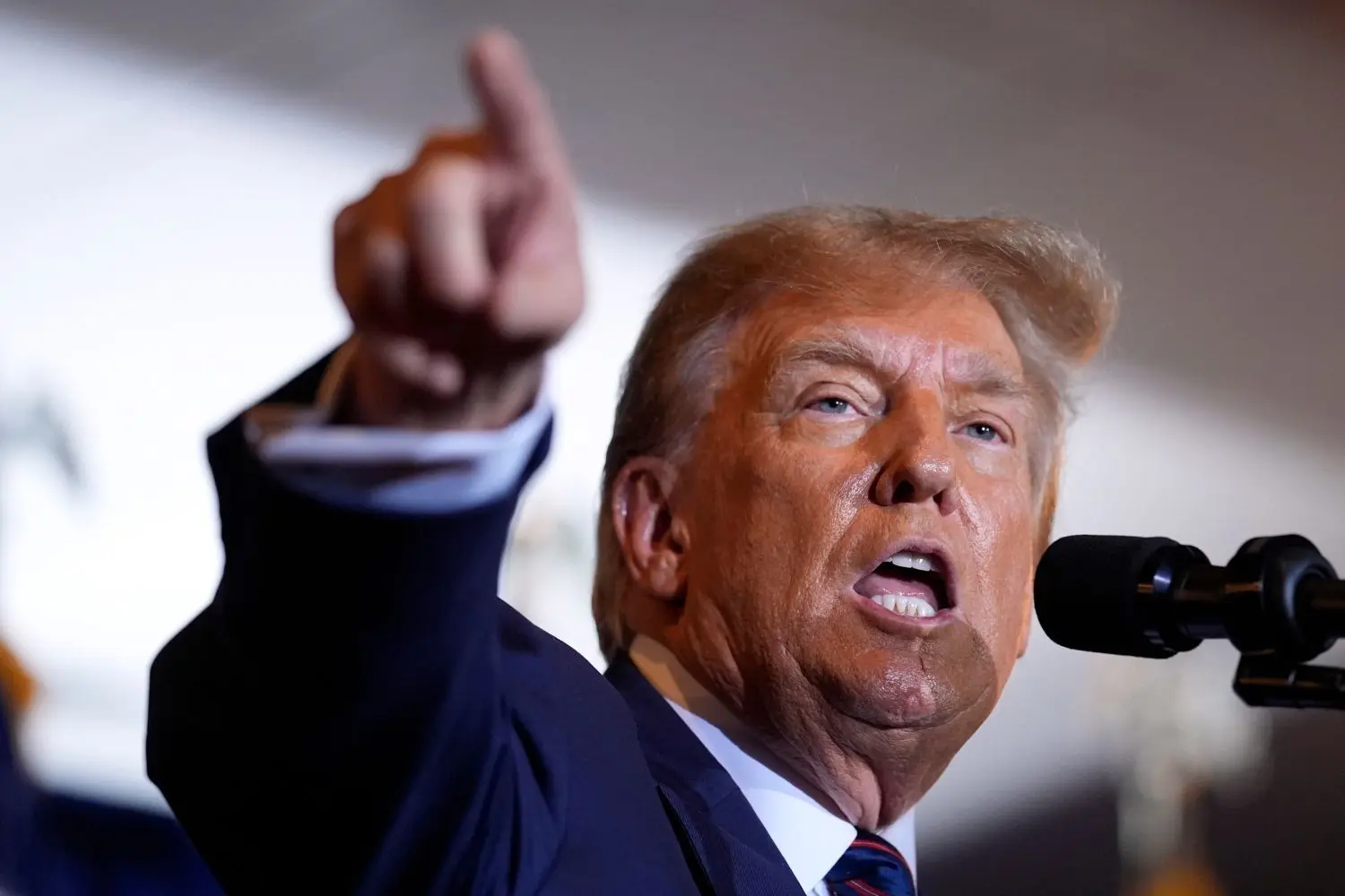 Ex-Präsident Donald Trump kann selbstbewusst auf den ­„Super-Tuesday“ am 5. März blicken. ⇥