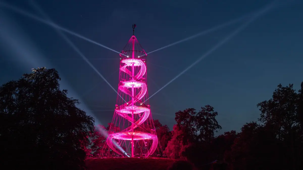 Stuttgarter Lichterfest im KIllesberg