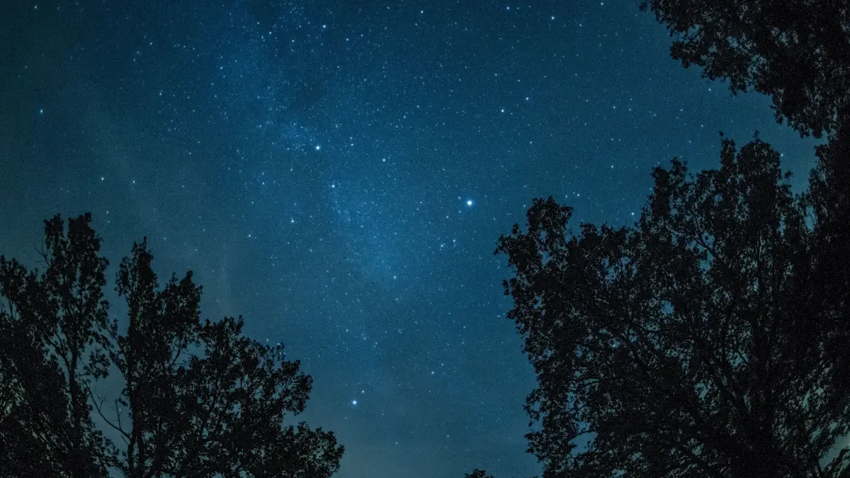12.08.2018, Brandenburg, Prietzen: Die Milchstraße ist unweit von Prietzen (Brandenburg) am Himmel zu sehen. In der Nacht waren viele Menschen unterwegs, um den Höhepunkt des Meteorstrom der Perseiden zu sehen. Außergewöhnlich viele Sternschnuppen flogen über den Himmel. Foto: Wolfgang Kumm/dpa +++ dpa-Bildfunk +++