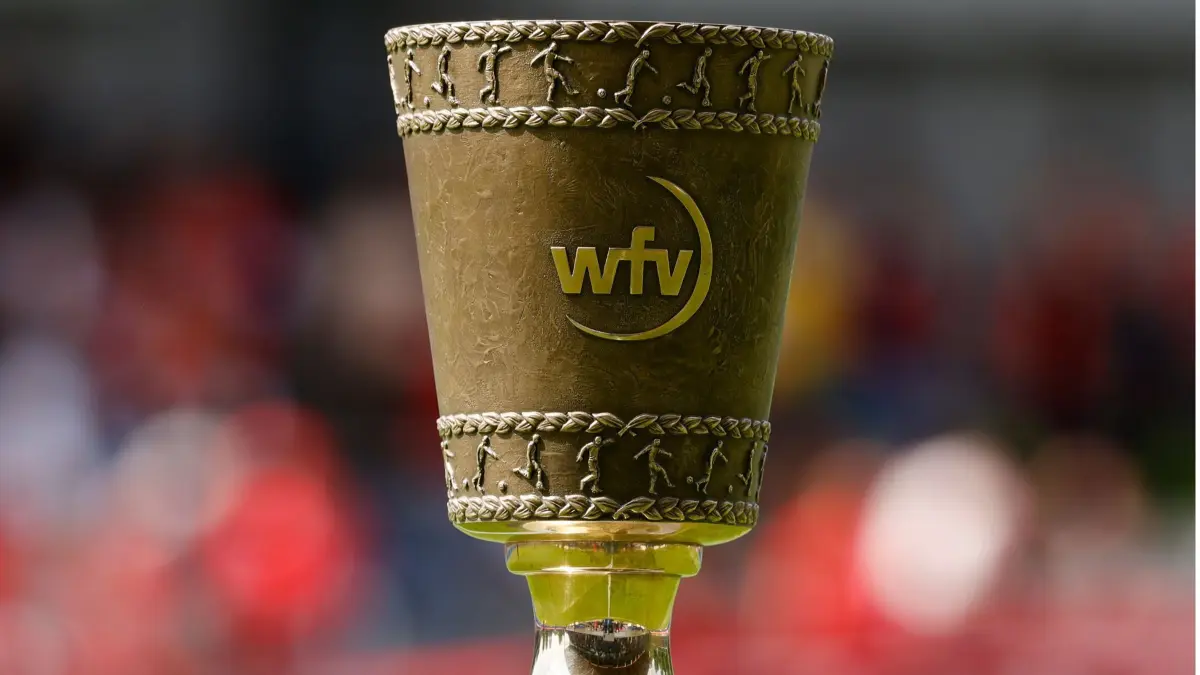 BAU // Stuttgart , Fußball DB Regio-wfv-Pokal Finale TSG Balingen vs. SG Sonnenhof Großaspach , der WfV-Pokal