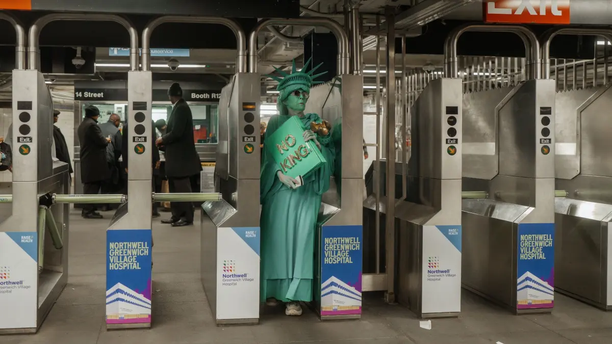 „No Kings“ Demonstrationen - New York