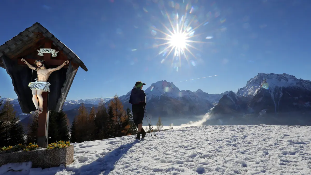 Der Hochkalter in Bayern landet auf Platz 6 der größten Berge Deutschlands.