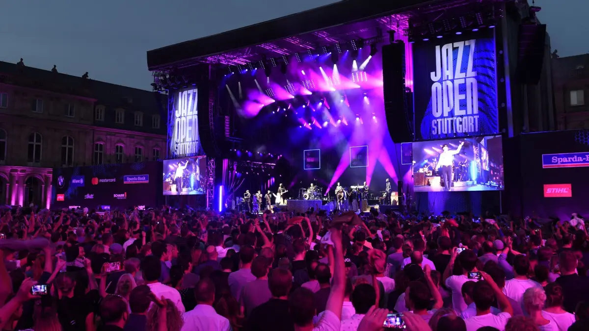 Jazz Open Schlossplatz Atmosphäre