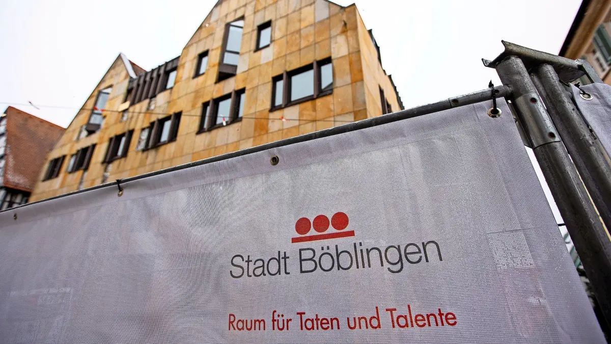 Sanierung Neues Rathaus in Boeblingen, 12.01.2021, Foto: EIBNER/DROFITSCH