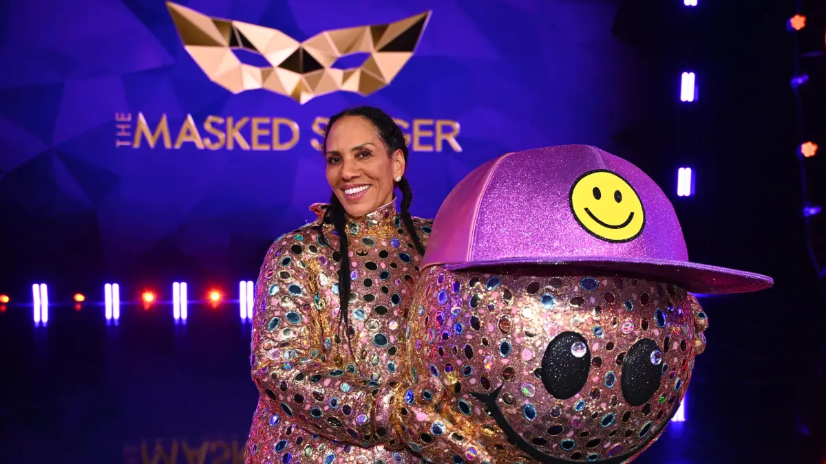 Barbara Becker verbarg sich hinter Smiley.