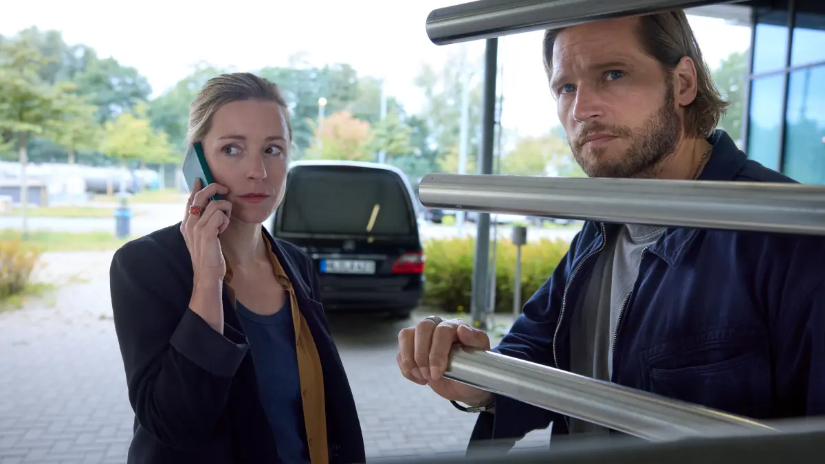 Hannah Voigt (Friederike Link) und Eric Seeler (Sebastian Ströbel) bilden ein ungleiches Ermittler-Duo.