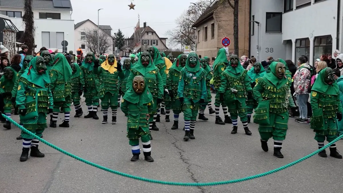 Großer Umzug am 18. Januar 2026 in Leinfelden-Echterdingen, die Filderer richten das Landesnarrentreffen 2026 aus