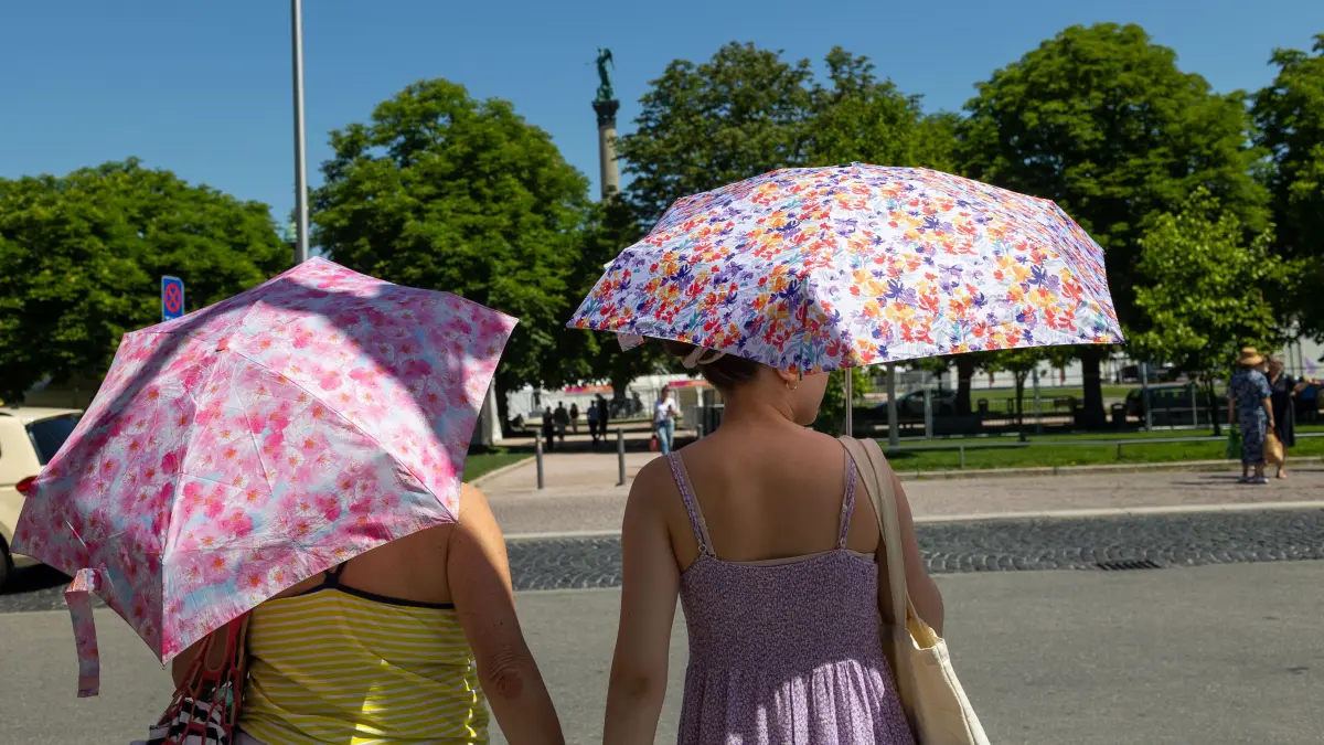 Hitze im Kessel: Hitze in der Stuttgarter Innenstadt.