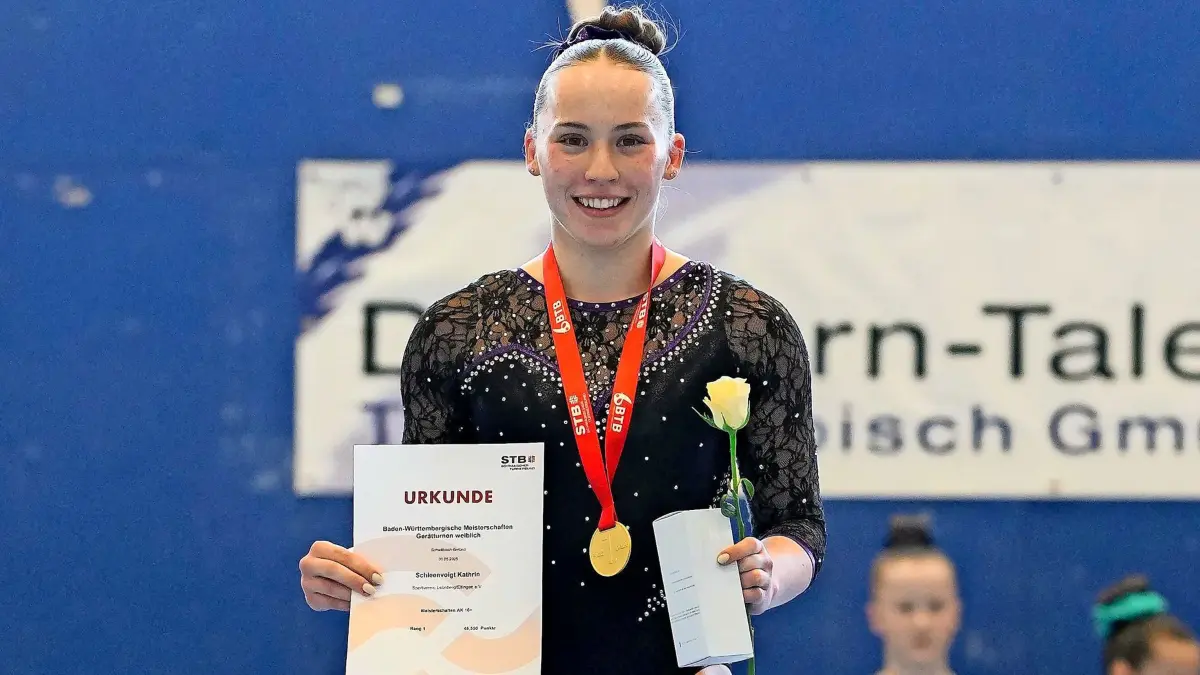 Kathrin Schleenvoigt, Turnen, SV Leonberg/Eltingen