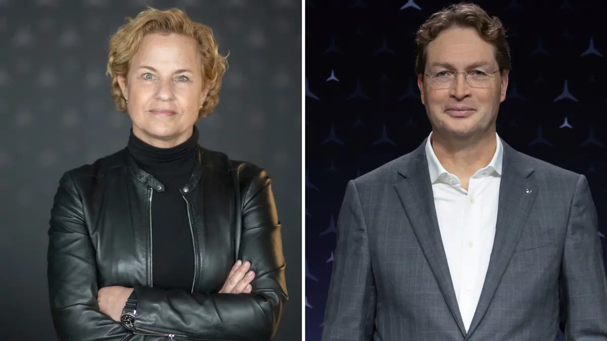 Britta Seeger Ola Källenius Mercedes-Benz