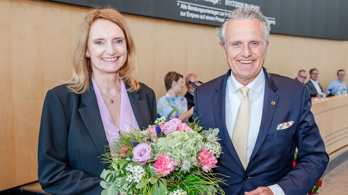 Isabel Fezer, OB Frank Nopper