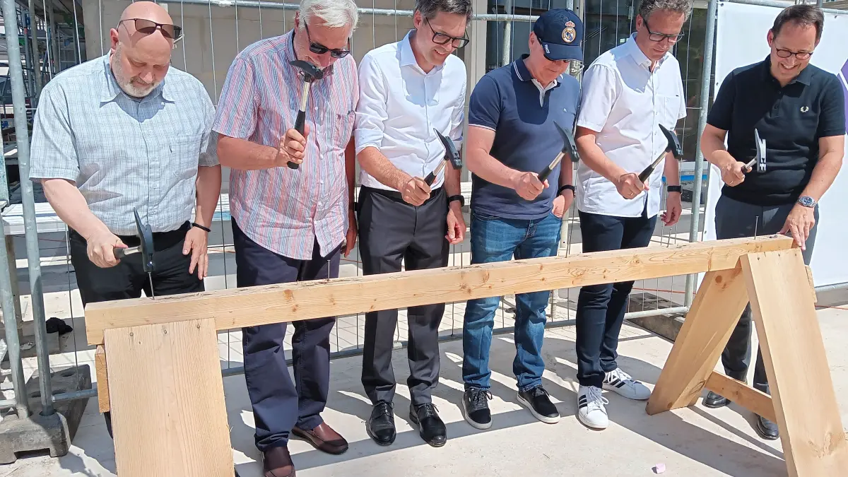 Richtfest Wohn- und Pflegeheim Wimsheim Lerchenweg
