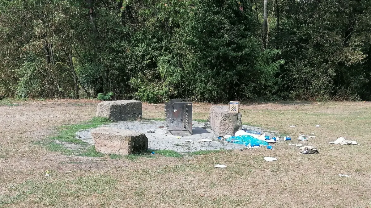 Grillen ist ab sofort in Stuttgart an den öffentlichen Grillplätzen verboten, auch hier am Max-Eyth-See.