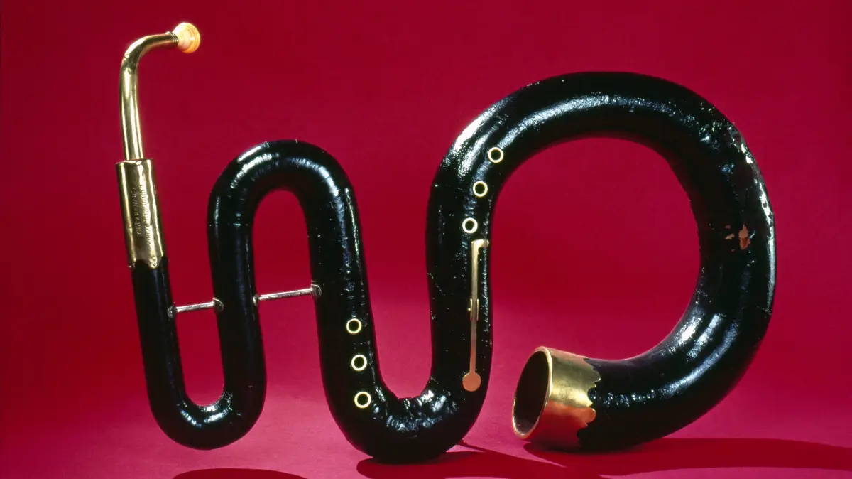 Der Serpent ist ein historisches Instrument.