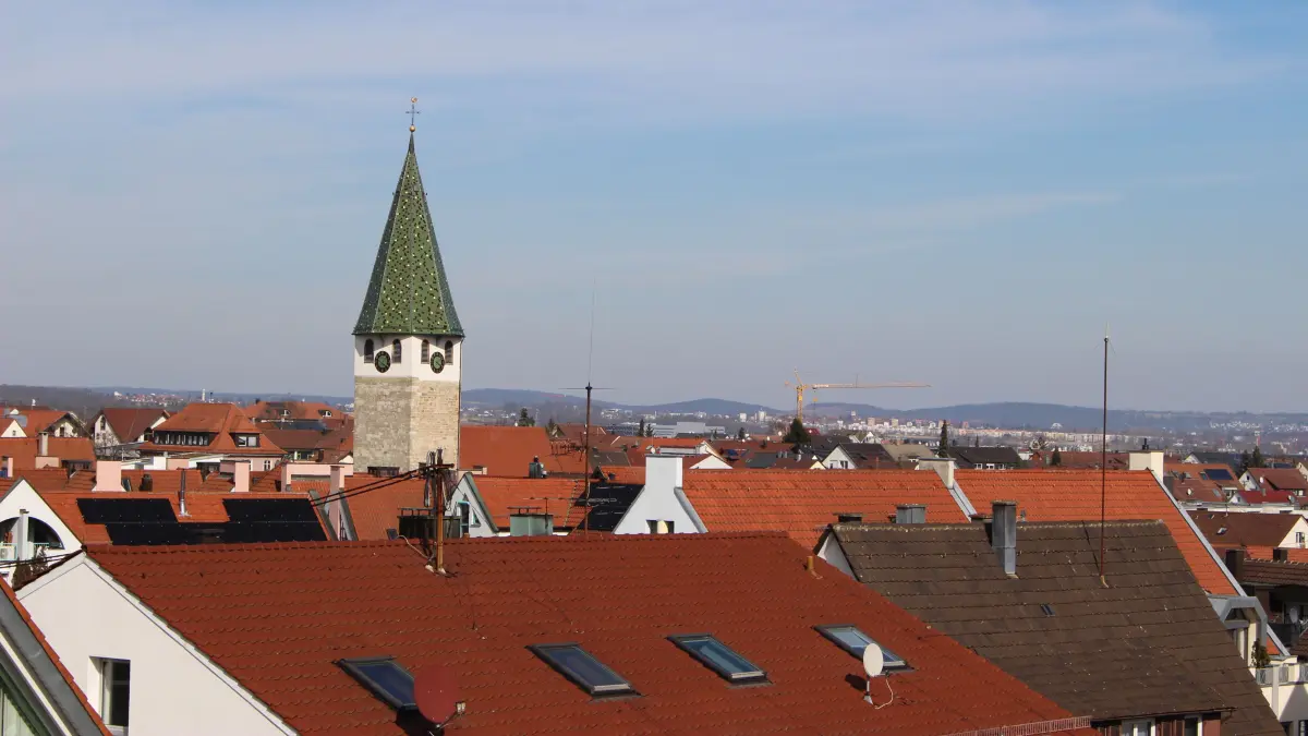 Stadtansicht Bernhausen, Filderstadt