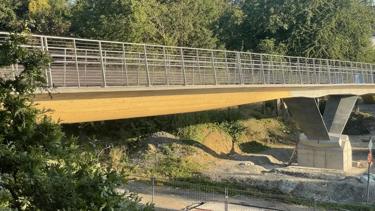 Brücke über den Seeblickweg in Stuttgart