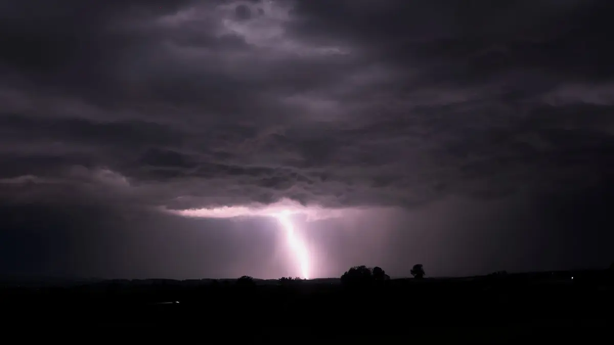 Gewitter in Bayern