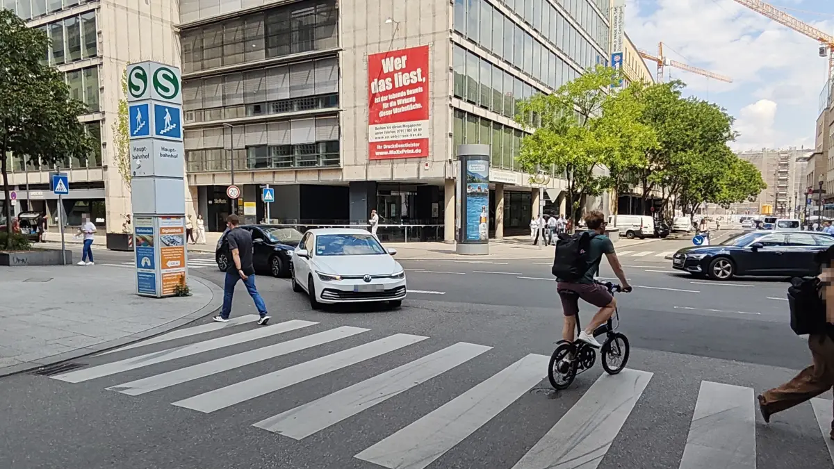 Lautenschlagerstraße, Kronenstraße, Fahrradstraße