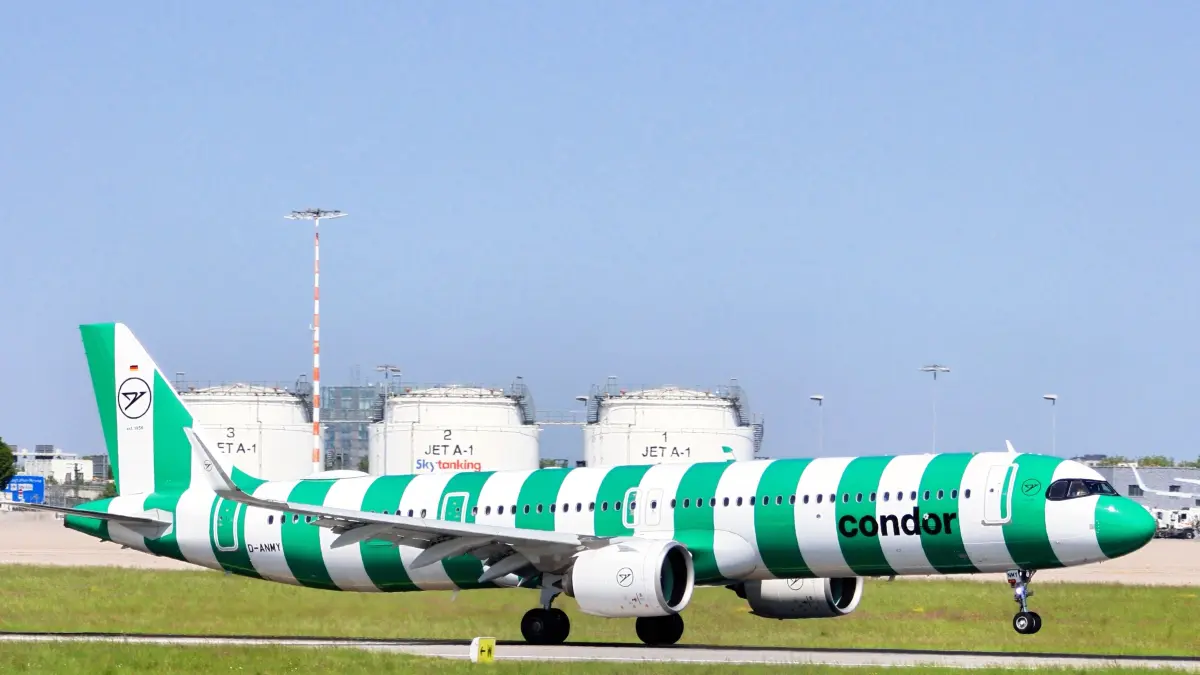 Umgeleitetes Flugzeug