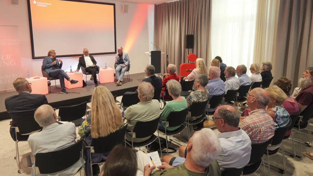 Forum: Leonberg - LKZ-Forum Stadtentwicklung: Wie sieht Leonberg in 30 Jahren aus? Expertengespräch mit Redaktionsleiter Thomas Slotwinski , Baubürgermeister Klaus Brenner und dem international renommierten Architekten Günther Schaller.