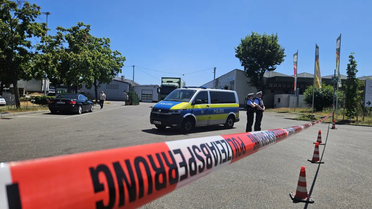 Nach dem Großbrand auf dem Stuttgarter Großmarkt