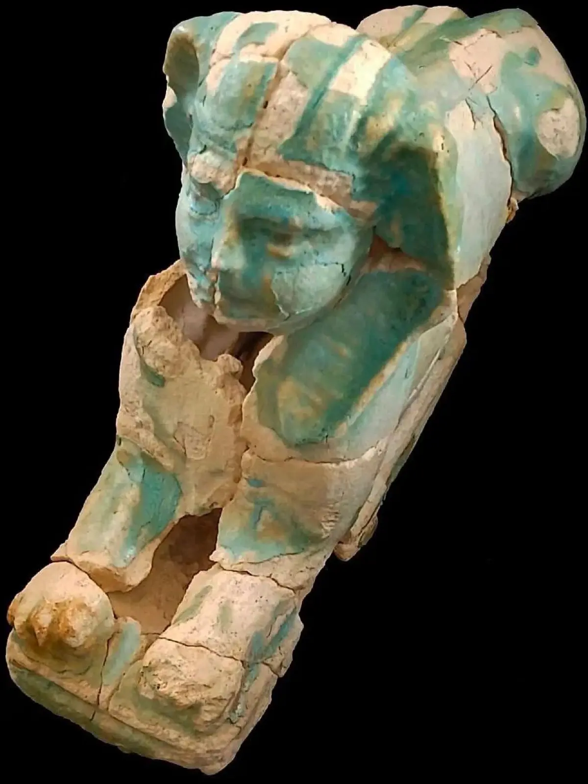 Ein Artefakt aus den Gräbern in Marina al-Alamein