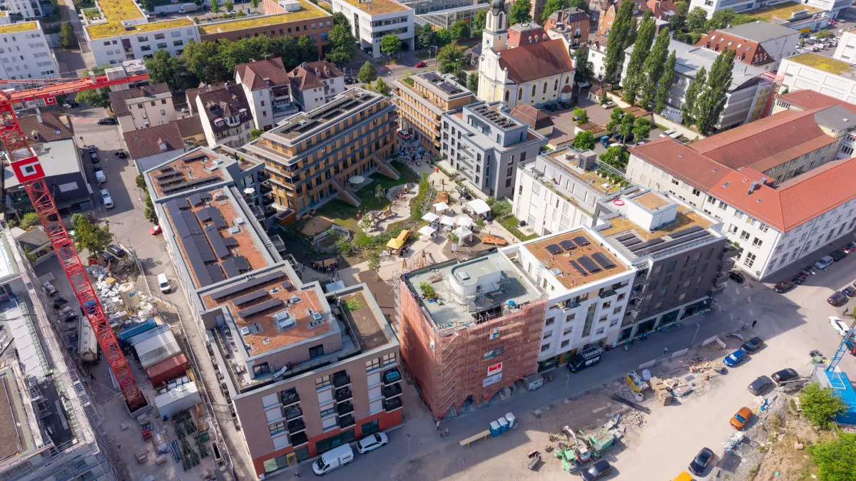 Baufeld Süd, Quartier Wiener Platz, Feuerbach