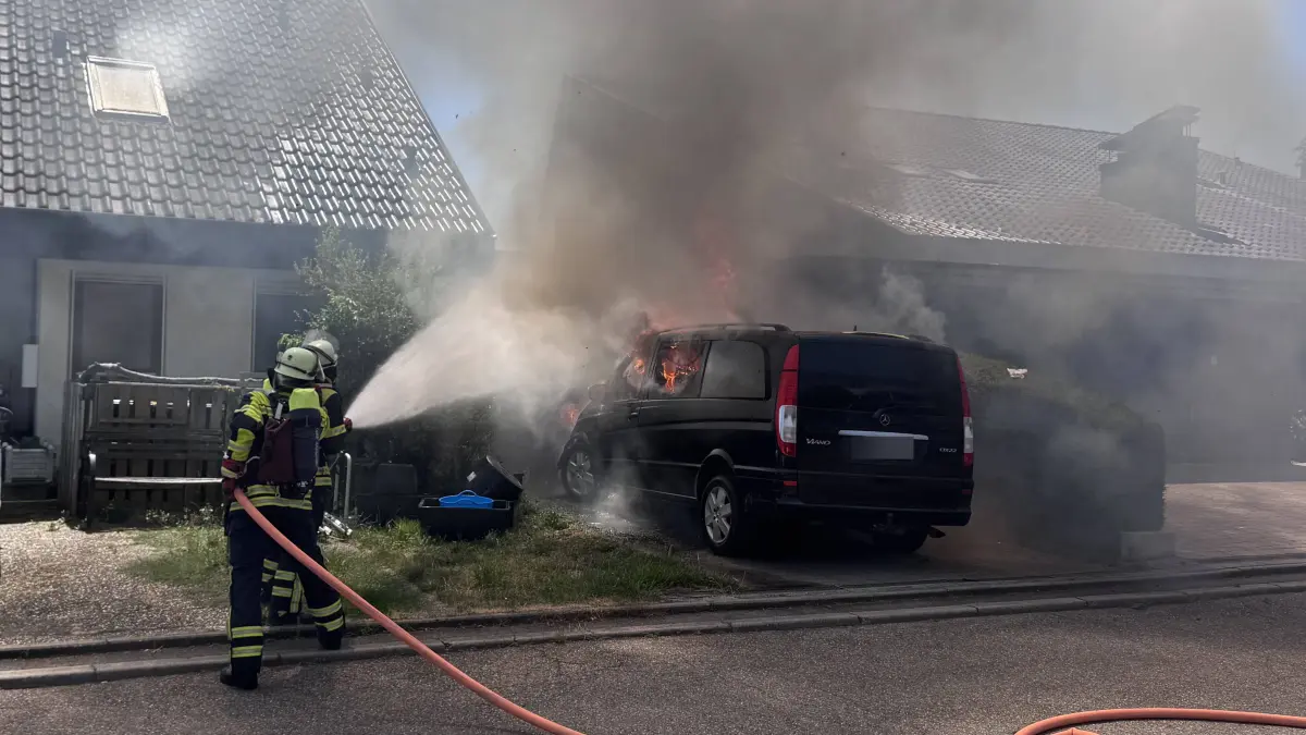 Fahrzeugbrand Affalterbach