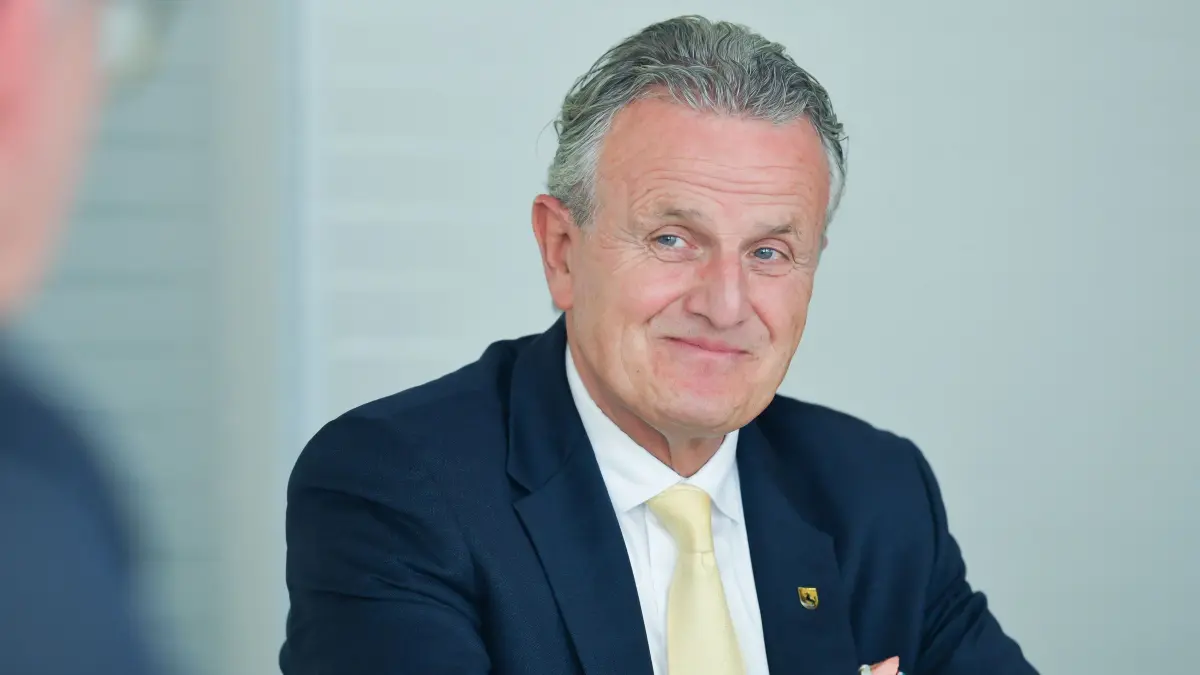 Nopper, Interview: Stuttgart, Rathaus Interview mit dem OB Frank Nopper