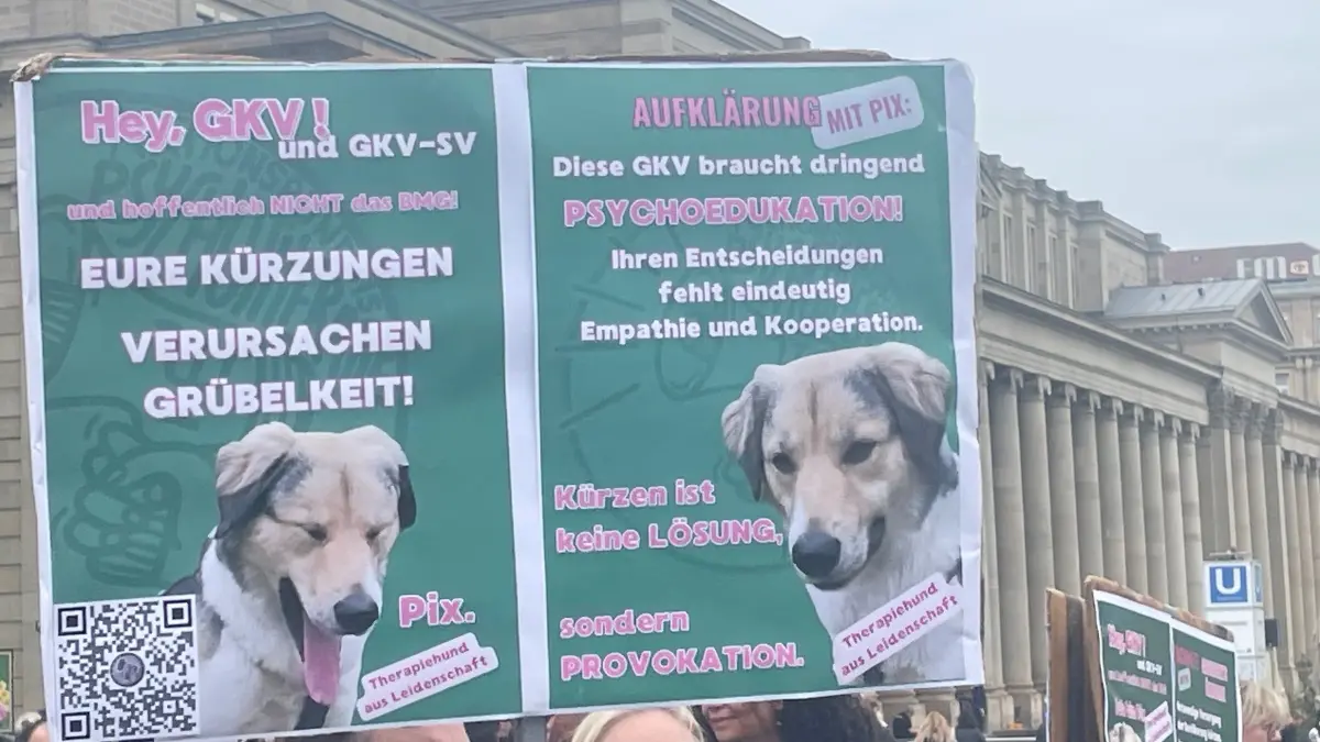 Demonstration Psychotherapie Stuttgart