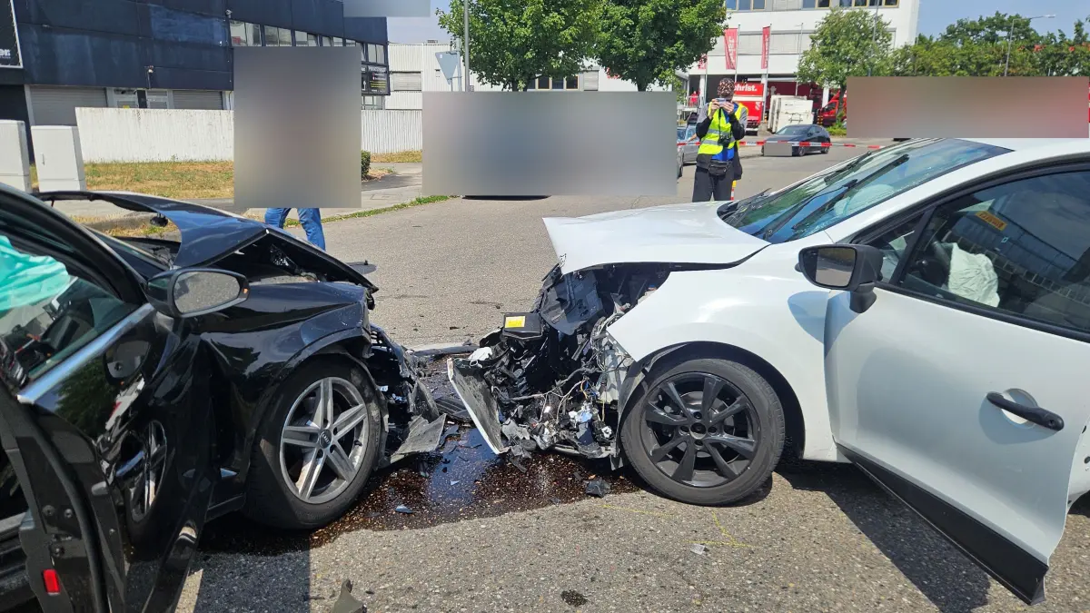 Unfall in Stuttgart-Weilimdorf