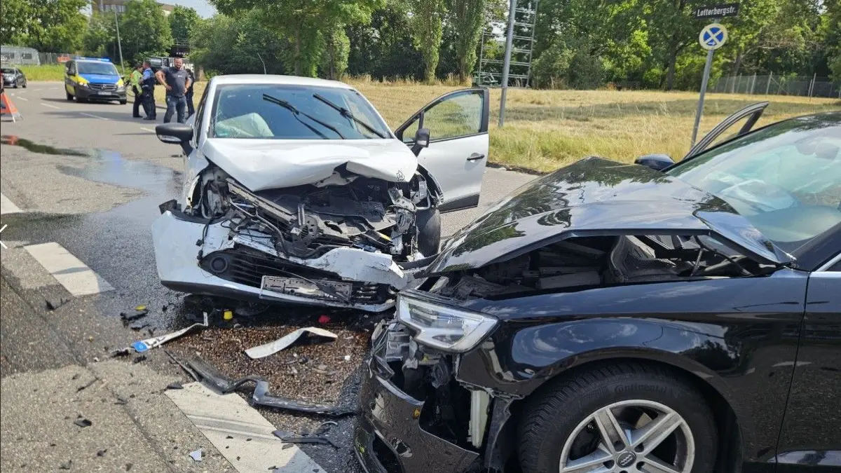 Unfall in Stuttgart-Weilimdorf