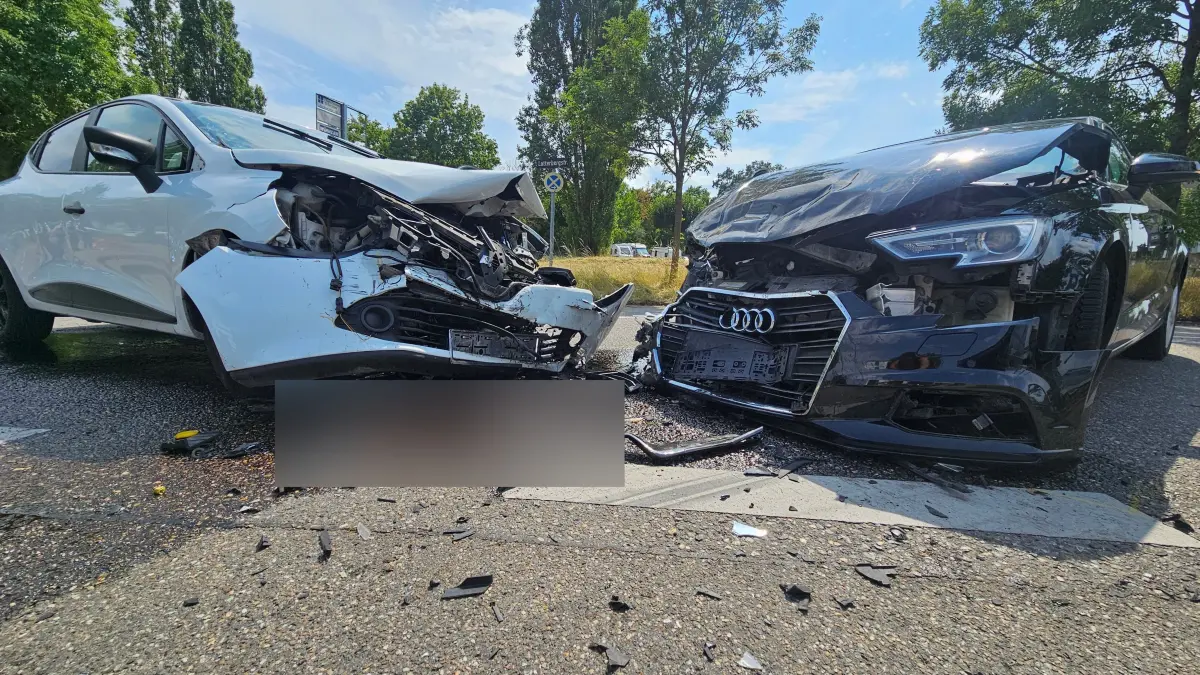 Unfall in Stuttgart-Weilimdorf
