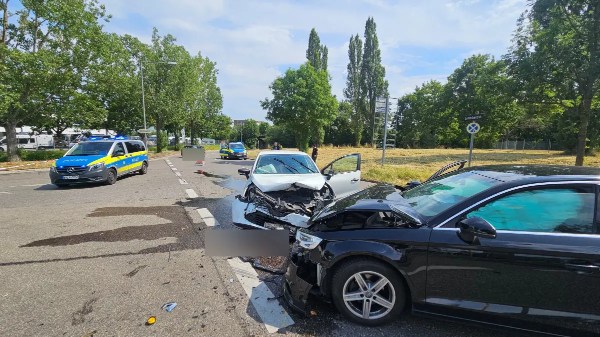 Unfall in Stuttgart-Weilimdorf