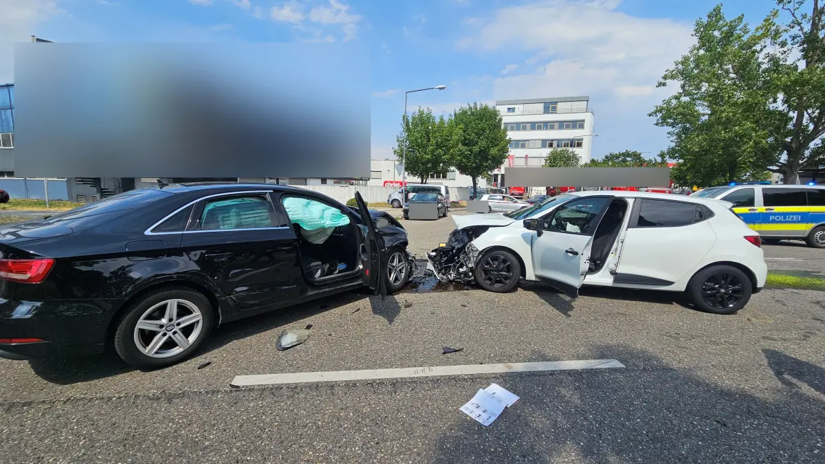 Unfall in Stuttgart-Weilimdorf