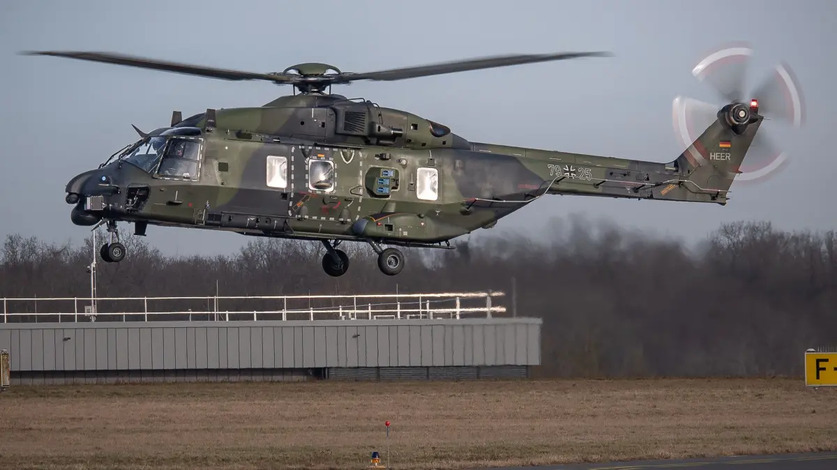 NH-90, NH90, Hubschrauber, Helikopter, Heeresflieger, German Army Aviation, Transporthubschrauberregiment 30 "Tauberfranken" in Niederstetten, Baden-Württemberg