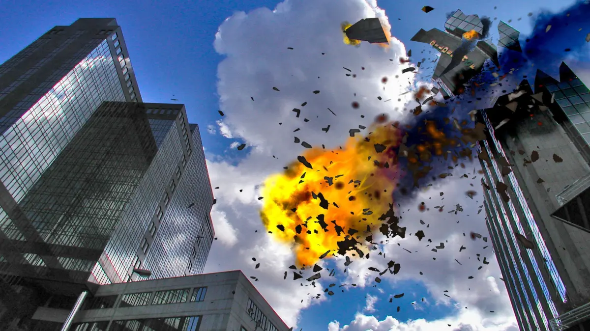 Die Bibel spricht symbolisch vom Weltuntergang. Ob es eine Kaskade von Meteoriten oder Asteroiden sein wird (wie auf diesem Foto dargestellt), mag dahingestellt sein. Sicher ist nur, dass Armageddon kommen wird.