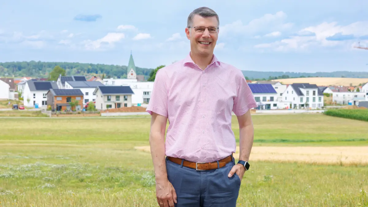 Matthias Schöck: Hildrizhausen, Bürgermeister, Abschied, Abschiedsinterview, Portrrait, Matthias Schöck,