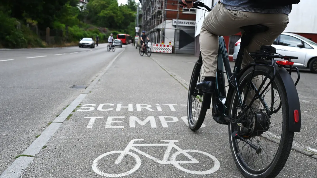 Marbach Fahrradweg Öhlerkreuzung