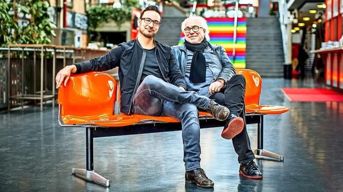 Eric Gauthier (links) und Werner Schretzmeier im Theaterhaus Stuttgart