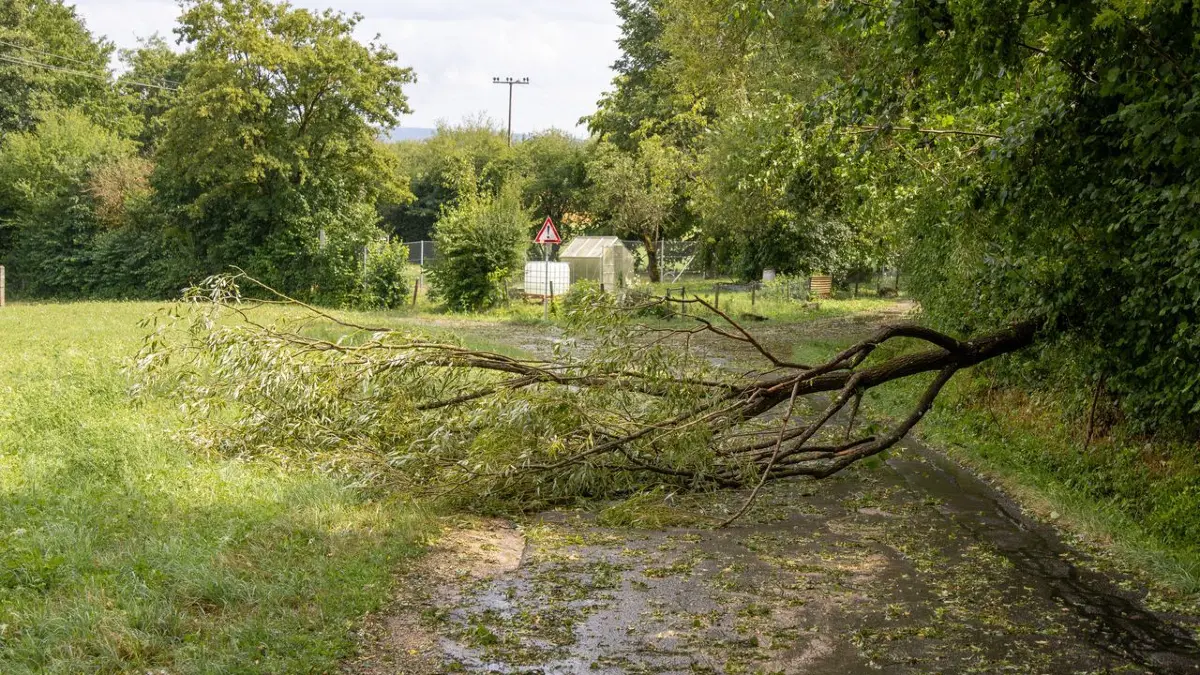 Pliezhausen Unwetter