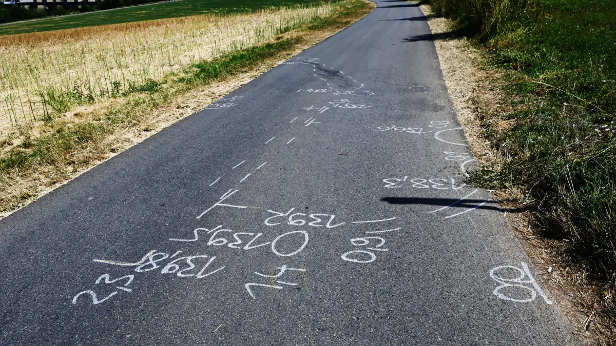 Ossweil Fahrradunfall Poppenweiler Straße