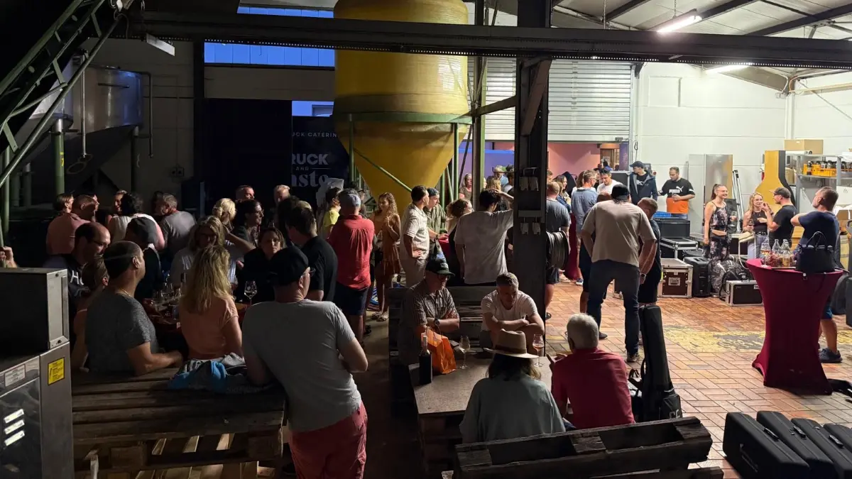 Sundowner der Weingärtner Marbach zieht beim Unwetter um