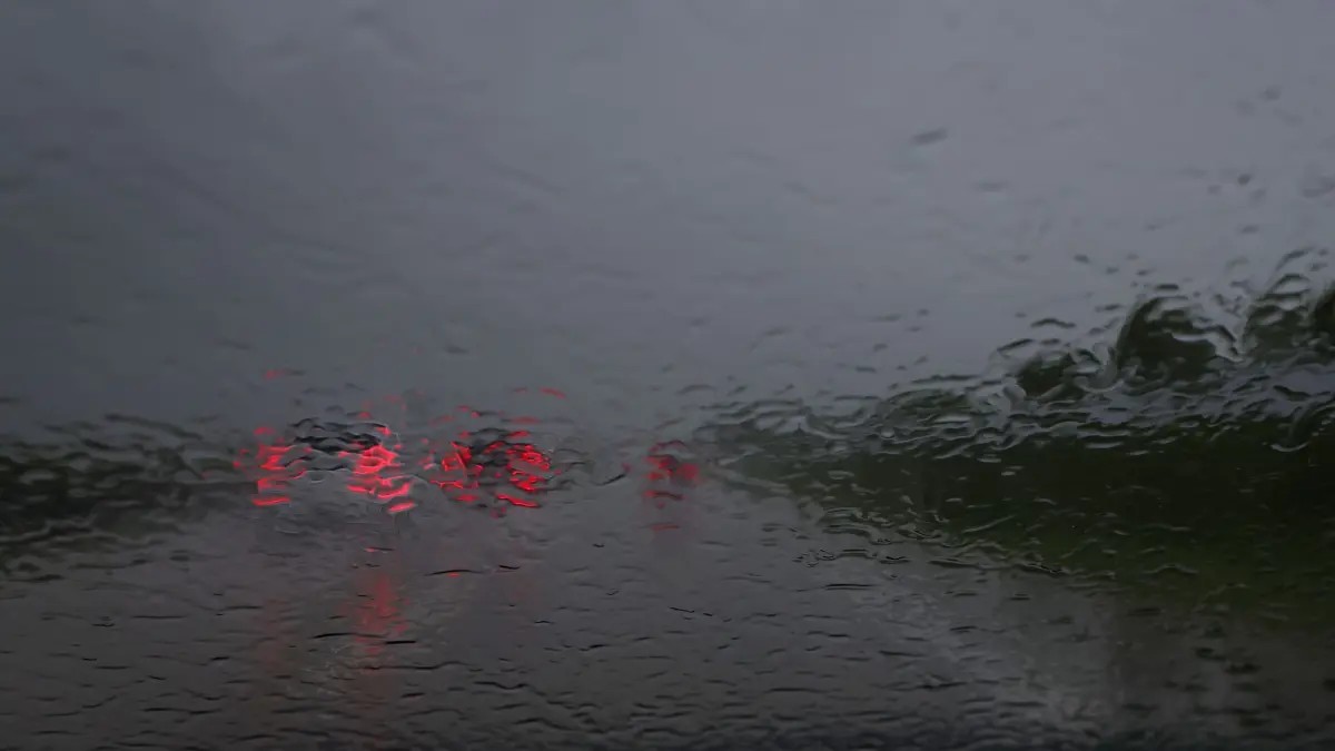 Regen und Gewitter im Süden