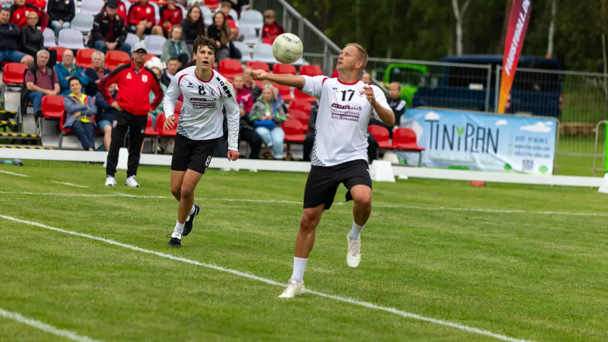 Stammheims-Trainer Alwin Oberkersch musste bei der Deutschen Meisterschaft selbst ran.